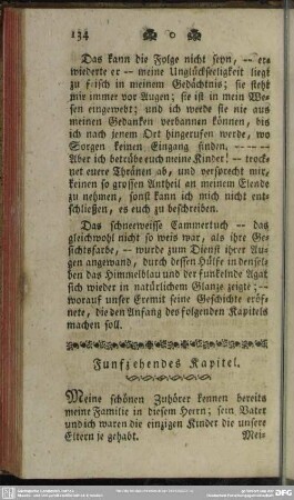 Funfzehendes Kapitel