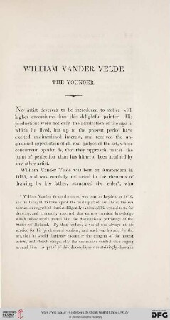 William Vander Velde the Younger