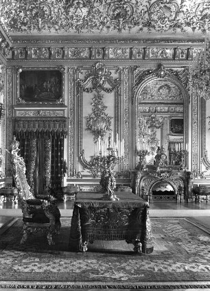 Chiemsee. Neues Schloss Herrenchiemsee (1878-1886; J. Hofmann, G. v. Dollmann). Beratungszimmer