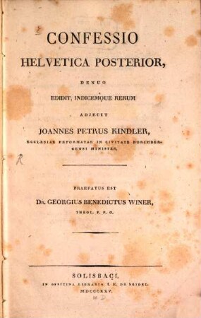 Confessio Helvetica posterior