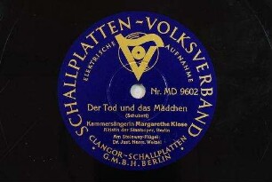 Der Tod und das Mädchen / (Schubert)