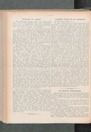 Zur Brüsseler Weltausstellung