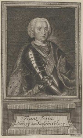 Bildnis des Franz Josias, Herzog von Sachsen-Coburg