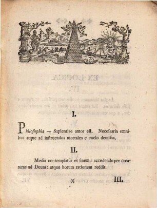 Positiones Ex Logica Et Metaphysica : Quas In Electorali Lyceo Monacensi Publico Tentamini Exponunt Philosophi I. Anni Die 29 Martii 1779.