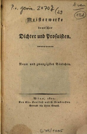 Der Cid : nach span. Romanzen besungen