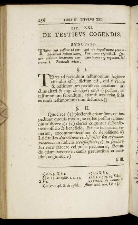 Tit. XXI. De Testibus Cogendis. - Tit. XXX. De Confirmatione Utili Vel Inutili.
