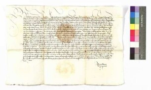 Kaiserliches Mandat an Kilian und Simon von Stetten.