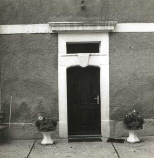 Dohna-Röhrsdorf-Sürßen. Gehöft, Nr. 5. Wohnhaus, Hauseingang