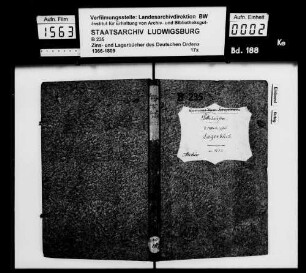Lagerbuch über die Güterstücke zu Heimhausen (Gemeinde Buchenbach), (Abschrift des 19. Jh.)