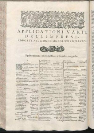 Applicationi Varie Dell' Imprese, Addotte Nel Mondo Simbolico Ampliato.