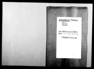 Schmidtbonn, Wilhelm - Schriftsteller 1926 - Oktober - 27