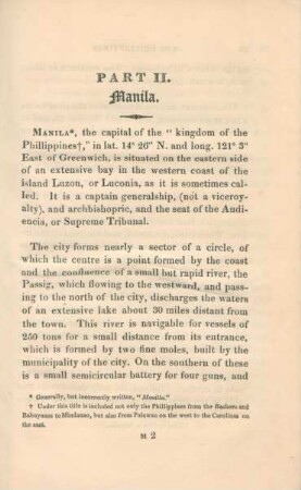 Part II. Manila