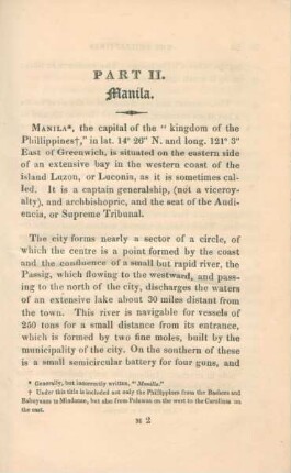 Part II. Manila