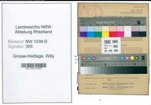 Entnazifizierung Willy Grosse-Hartlage , geb. 03.12.1906 (Gastwirt)