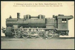 V Güterzug-Lokomotive d. Kgl. Sächs. Staats-Eisenbahn