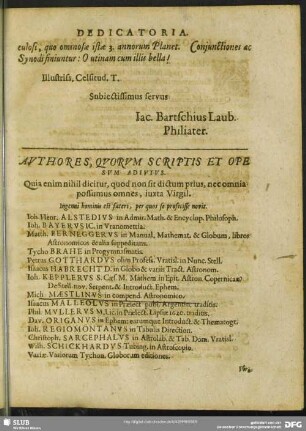 Authores, Quorum Scriptis Et Opesum Adivius