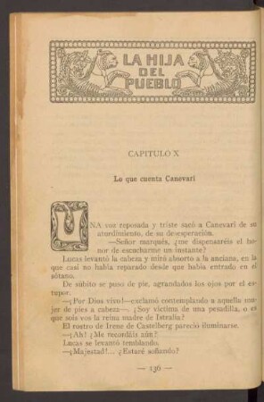 Capítulo X - Lo que cuenta Canevari