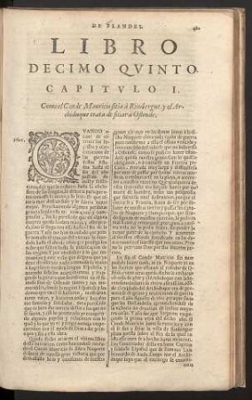 Libro decimo quinto