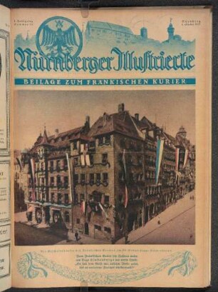 1. Jahrgang, Nummer 15; Nürnberg, 8. Oktober 1927