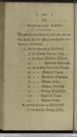 VII. Continuatum eodem