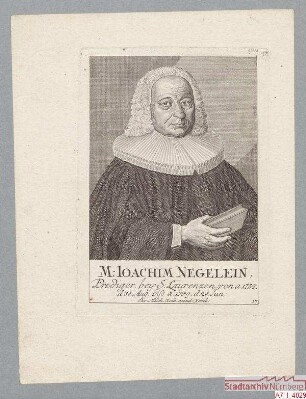 M. Joachim Negelein