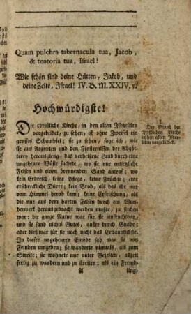 Herrn Jak. Benignus Bossuet, Bischoffs von Meaux, Rede bey Eröffnung der allgemeinen Versammlung der Französischen Geistlichkeit : Gehalten den 9. November 1681. Von der Einigkeit der Kirche