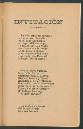 Invitación