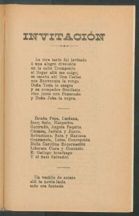 Invitación