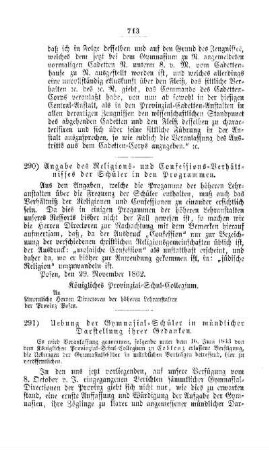 Uebung der Gymnasial-Schüler in mündlicher Darstellung ihrer Gedanken : [II. Gymnasien und Realschulen]
