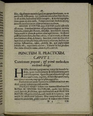 Punctum II. Practicum.