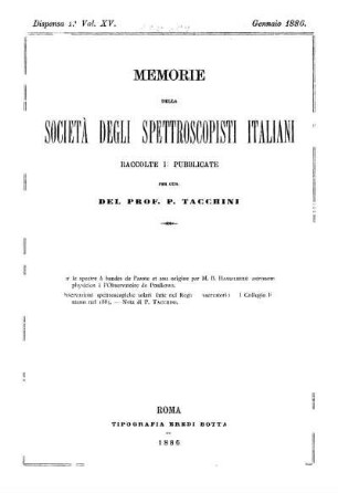 Dispensa 1a. Vol.XV. - Dispensa 12a. Vol.XV.