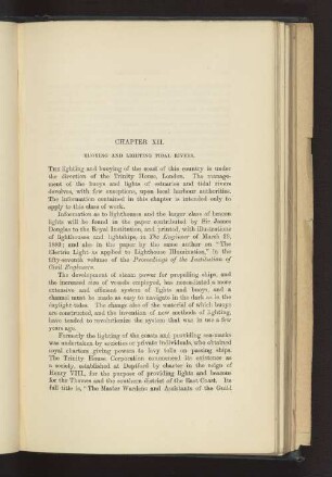 CHAPTER XII. BUOYING AND LIGHTING TIDAL RIVERS.