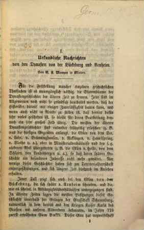 Zeitschrift des Historischen Vereins für Niedersachsen. 1853