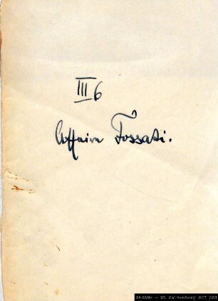 Affäre Fossati.