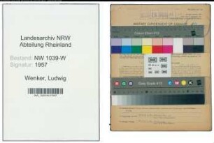 Entnazifizierung Ludwig Wenker , geb. 21.05.1900 (Angestellter)