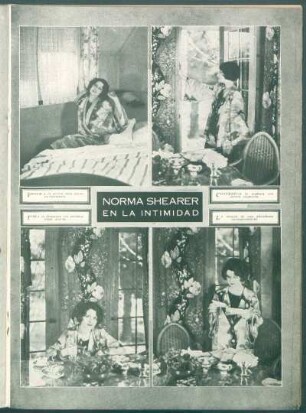 Norma Shearer en la intimidad