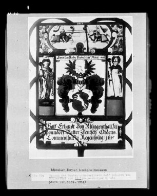 Wappen des Deutschordensritter Wolf von Muggenthal