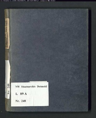 Gogerichtsregister Amt Schieder