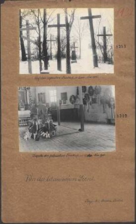 Kapelle des polnischen Friedhofs in Lida