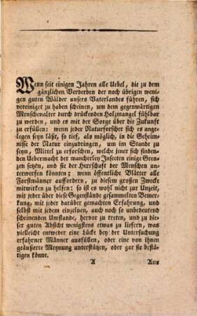 Bemerkungen über die Wurm-Trockniß
