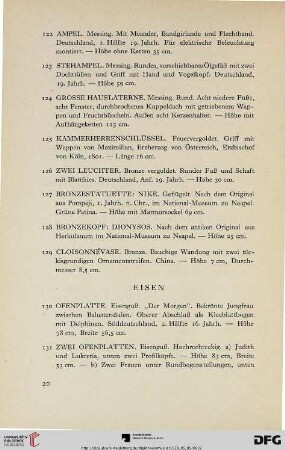 Eisen (Nr. 130-138)