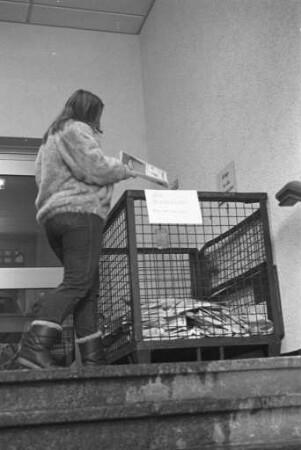 Recycling für ausgediente Telefonbücher