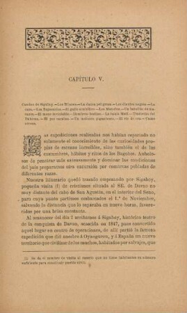 Capítulo V. Camino de Sigaboy ...