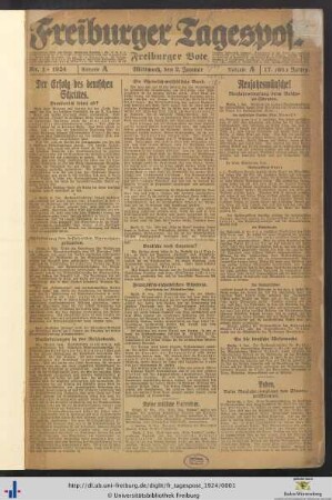 Nr. 1-26 (Januar 1924)