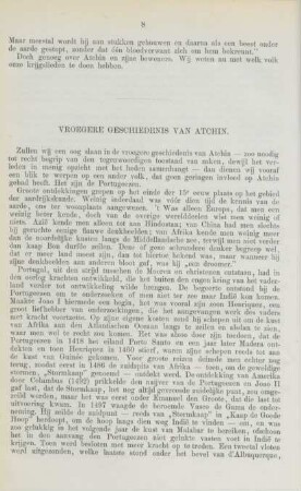 Vroegere geschiedenis van Atchin