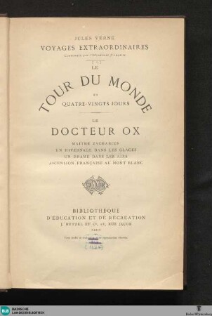 Le tour du monde en quatre-vingts jours