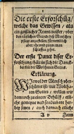 Geistlicher Renntmeister, Das ist: Dreyfache Erforschung, welche das Gewissen, als ein geistlicher Renntmeister, mit höchstem Nutz vnd Frucht fürnemmen kan : Die erste Erforschung geschicht, vber den täglichen sündigen Standt deß Menschens, vnd gemeingklich ehe man schlaffen gehet. Die ander wirdt gericht, vber einen particular vnd sondern Mangel. Die dritte, vber den Standt der Tugenden selbsten, ob man nemblich darinnen zu, oder abgenommen. Auß: vnd abgefertiget, auff Anhalten etlicher geistlichen Personen, damit er nemblich dem Herrn aller Creaturen sein billiche Ehr, den geistlichen Vnderthanen aber, ihren Nutz auffs beste befördere