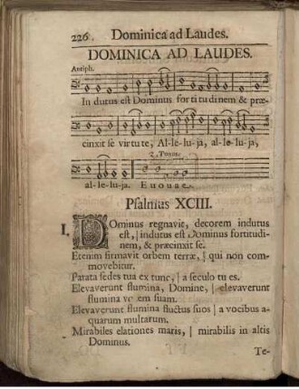 Dominica Ad Laudes.