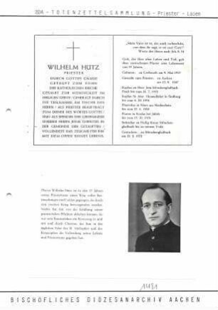 Hütz, Wilhelm