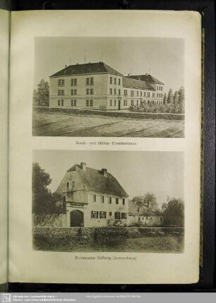Stadt- und Militär-Krankenhaus. Rothe´sche Stiftung (Armenhaus)